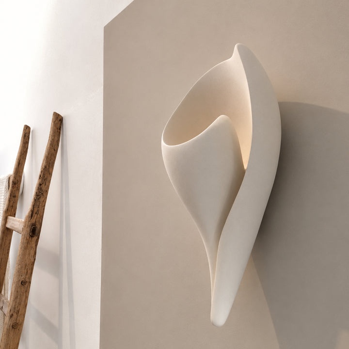 Calivelle Conch Plaster Wall Lamp 1