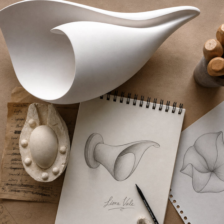 Calivelle Conch Plaster Wall Lamp 10