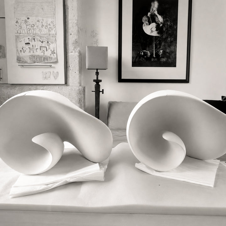 Calivelle Conch Plaster Wall Lamp 6