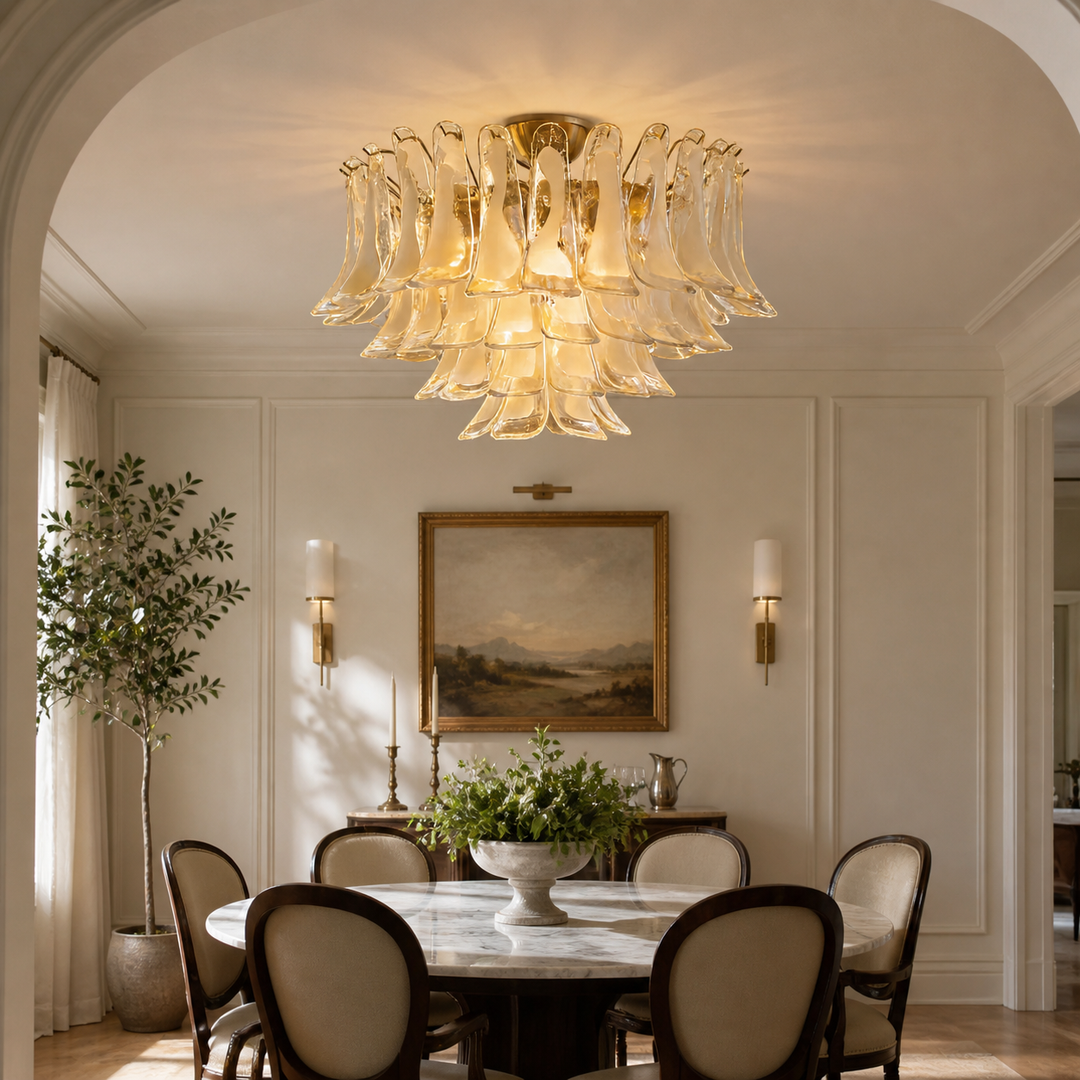 Calvera Murano Glass Ceiling Lamp 11
