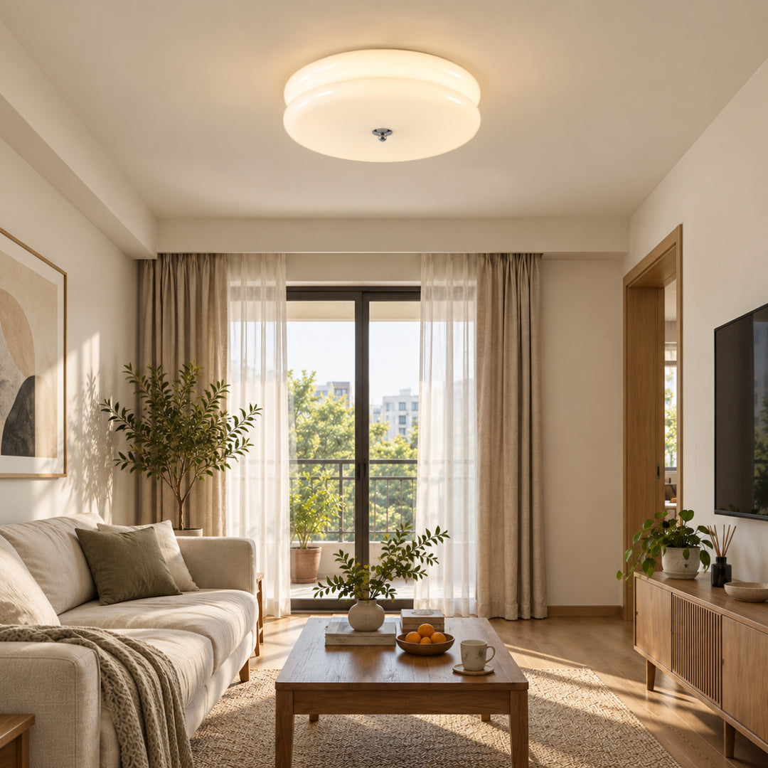 Calvoro Double Dome Ceiling Lamp 9