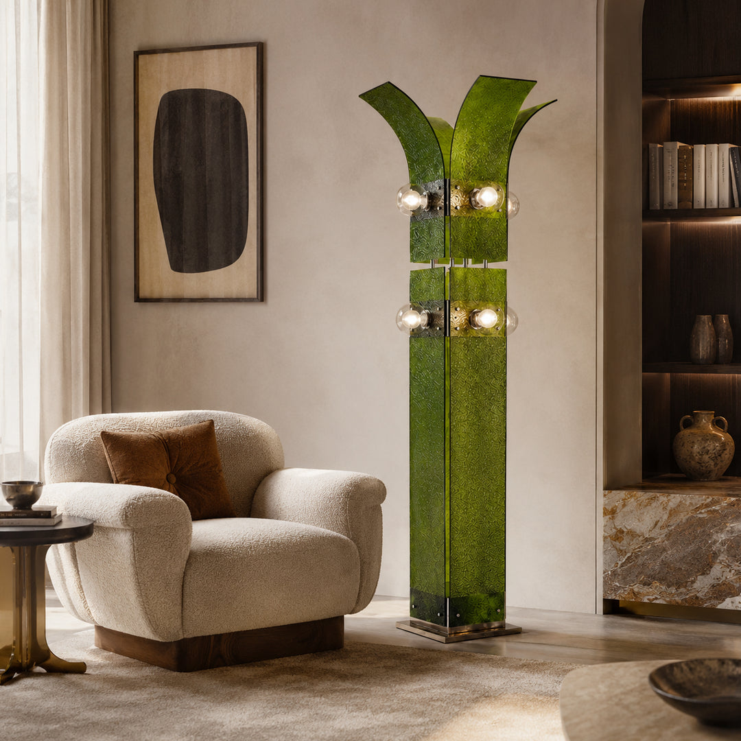 Calyra Art Glass Floor Lamp 13