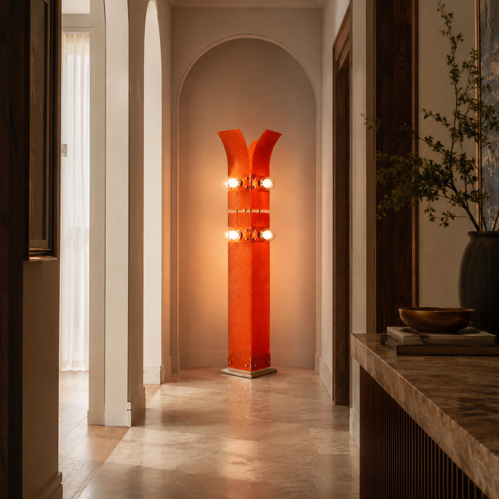 Calyra Art Glass Floor Lamp 15