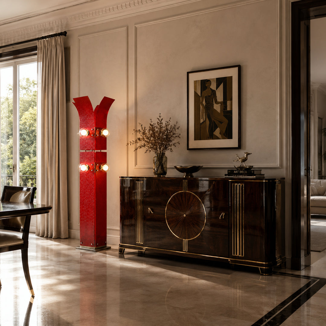 Calyra Art Glass Floor Lamp 8