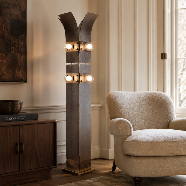 Calyra Art Glass Floor Lamp 9