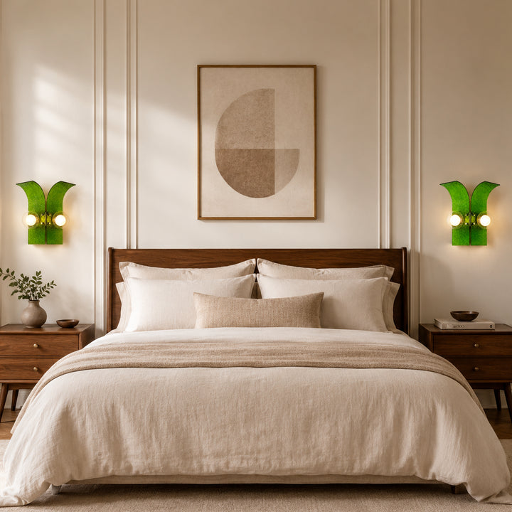 Calyra Art Glass Wall Lamp