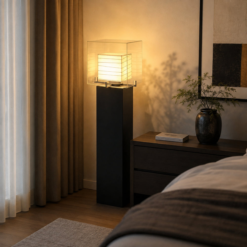 Calyvane Cube Floor Lamp 1