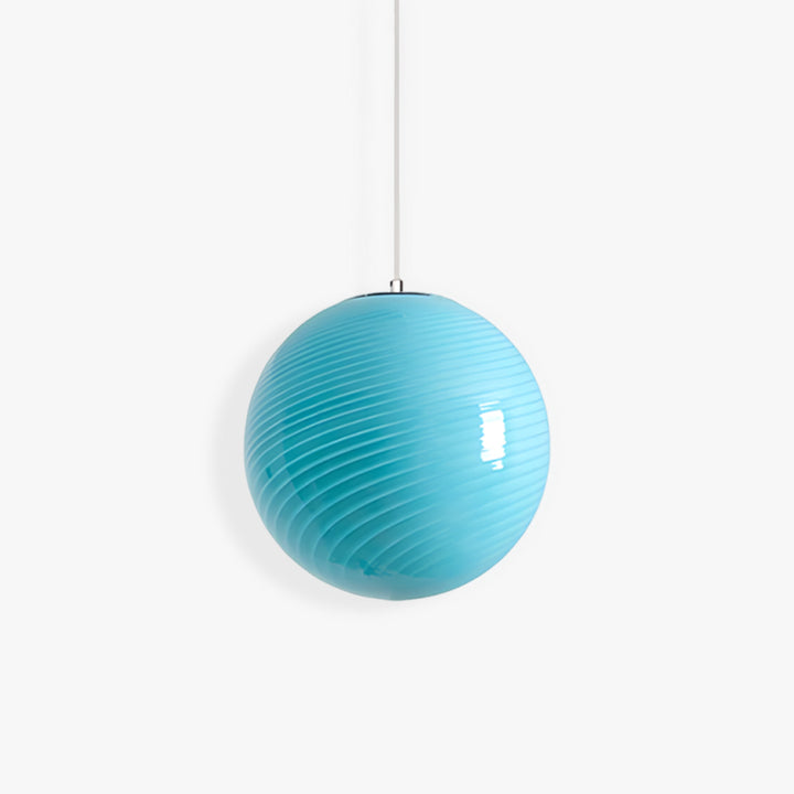 Candy-Shaped Glass Pendant Lamp