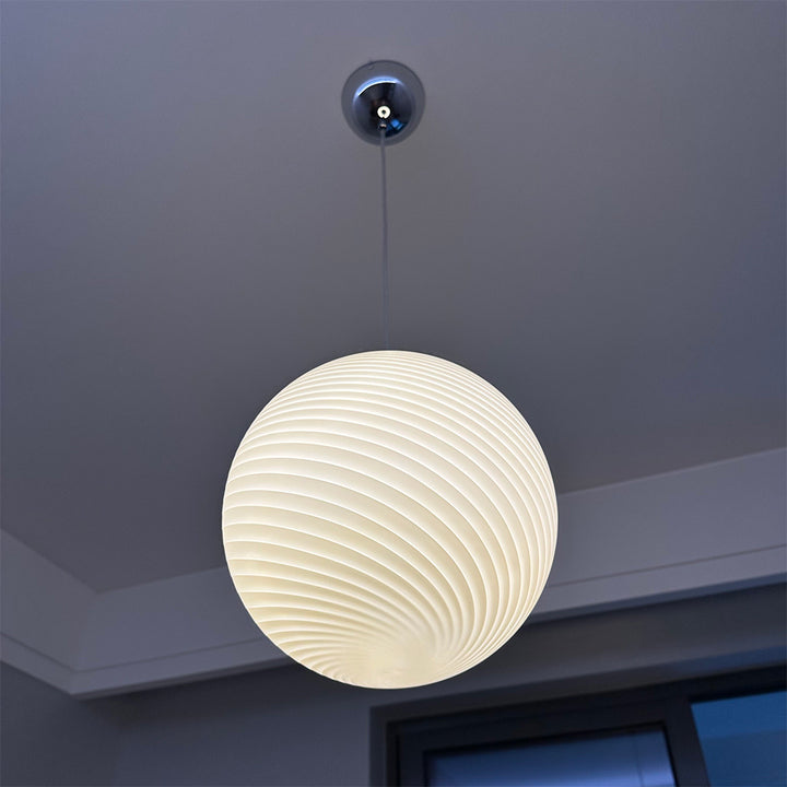 Candy shaped glass pendant lamp 27