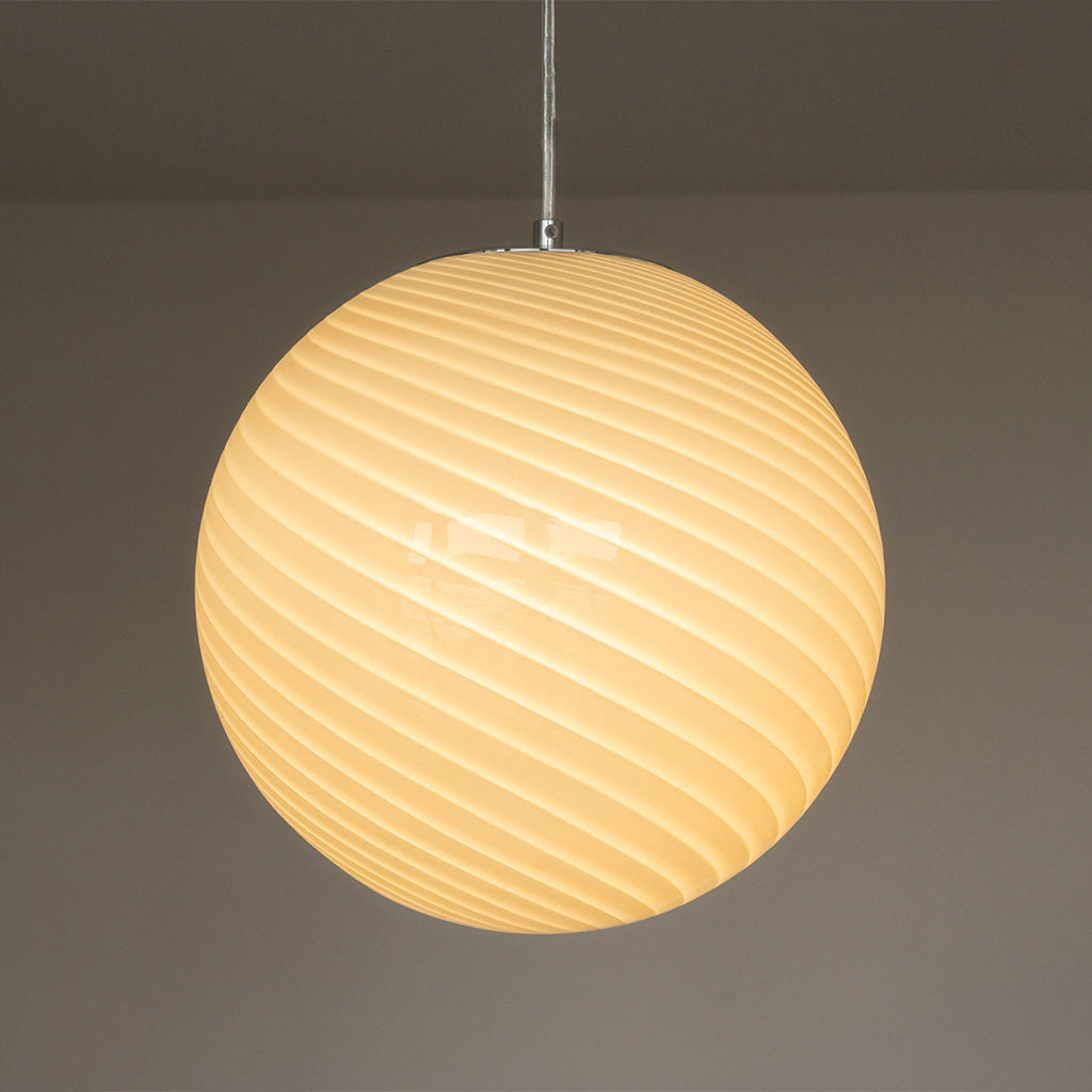 Candy shaped glass pendant lamp 29