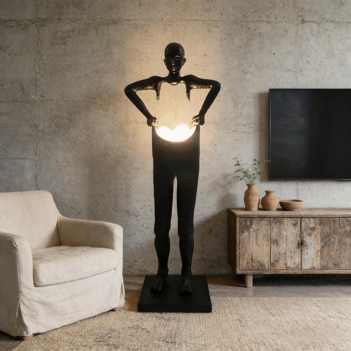 Carrying Pants Sculpture Floor Lamp 3
