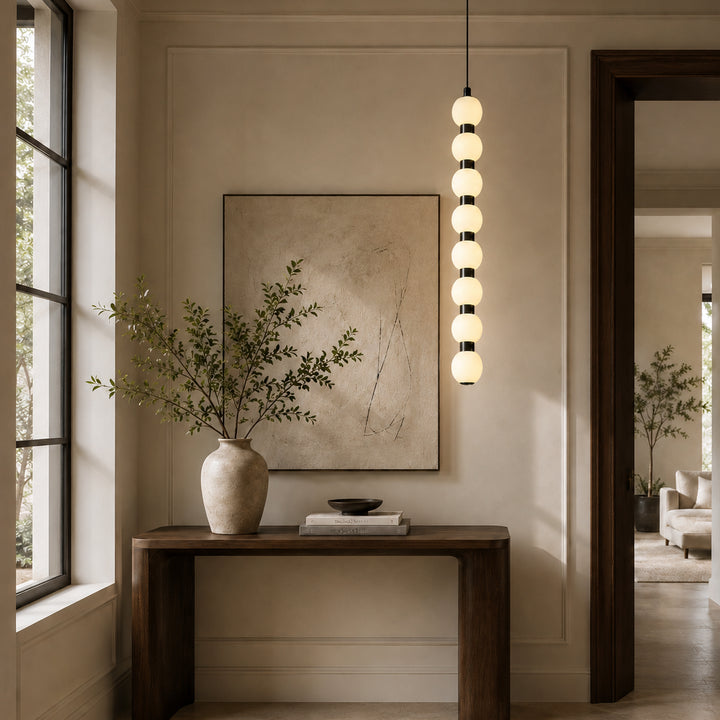 Cavelle Vertical Globe Pendant Lamp 10