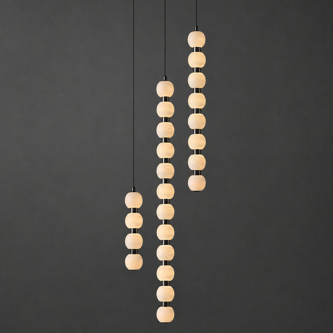 Cavelle Vertical Globe Pendant Lamp 13