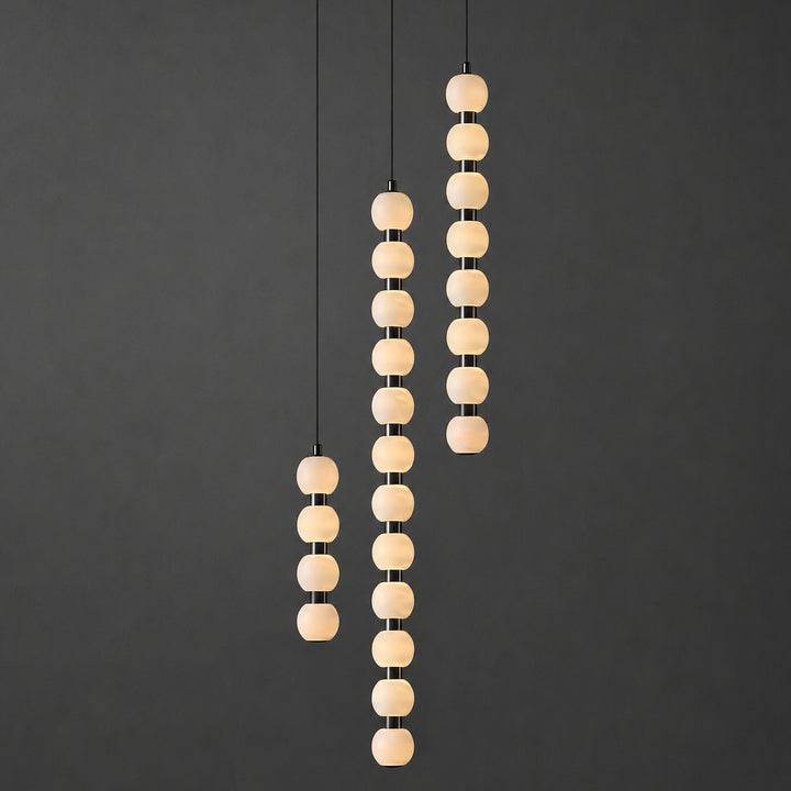 Cavelle Vertical Globe Pendant Lamp 13