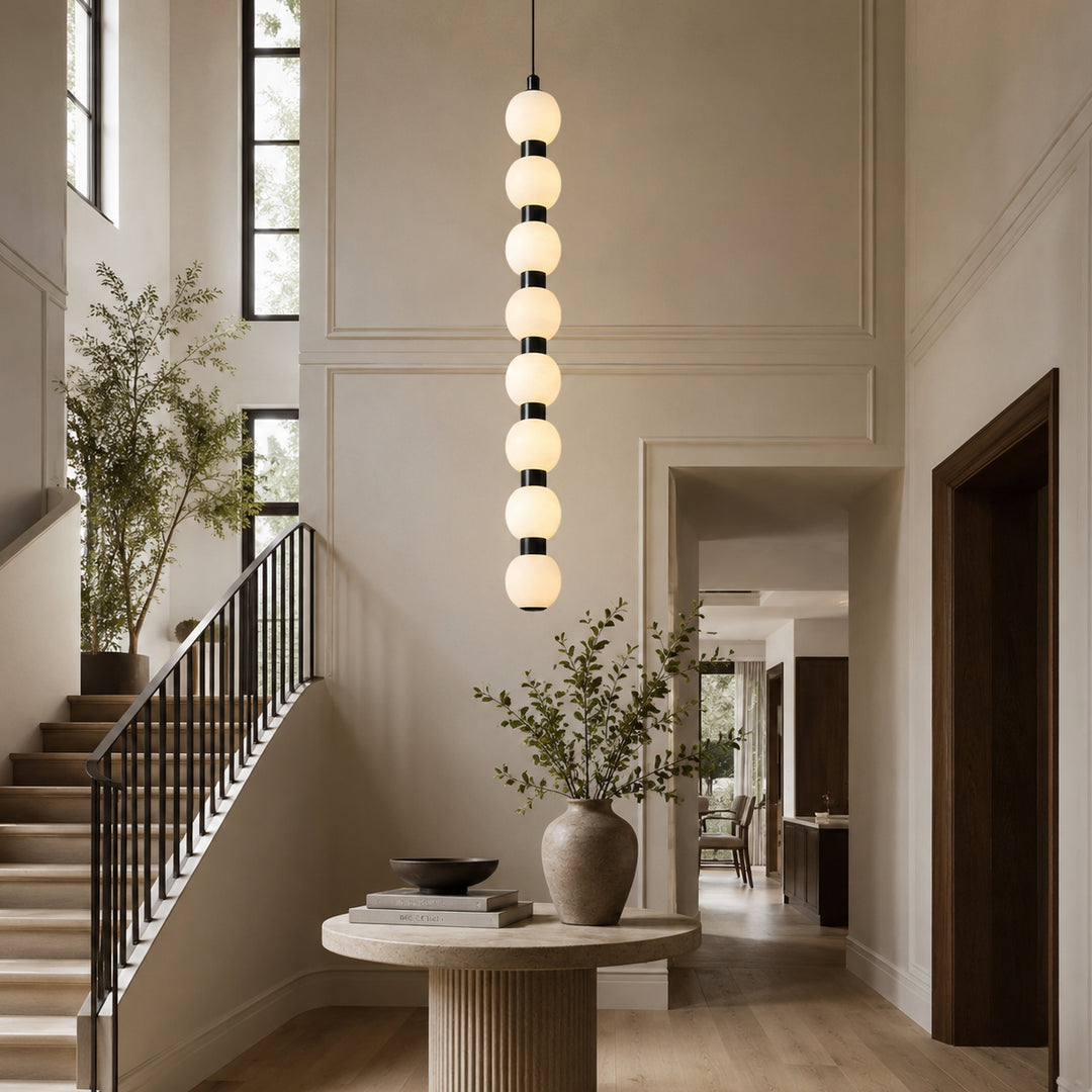 Cavelle Vertical Globe Pendant Lamp 5