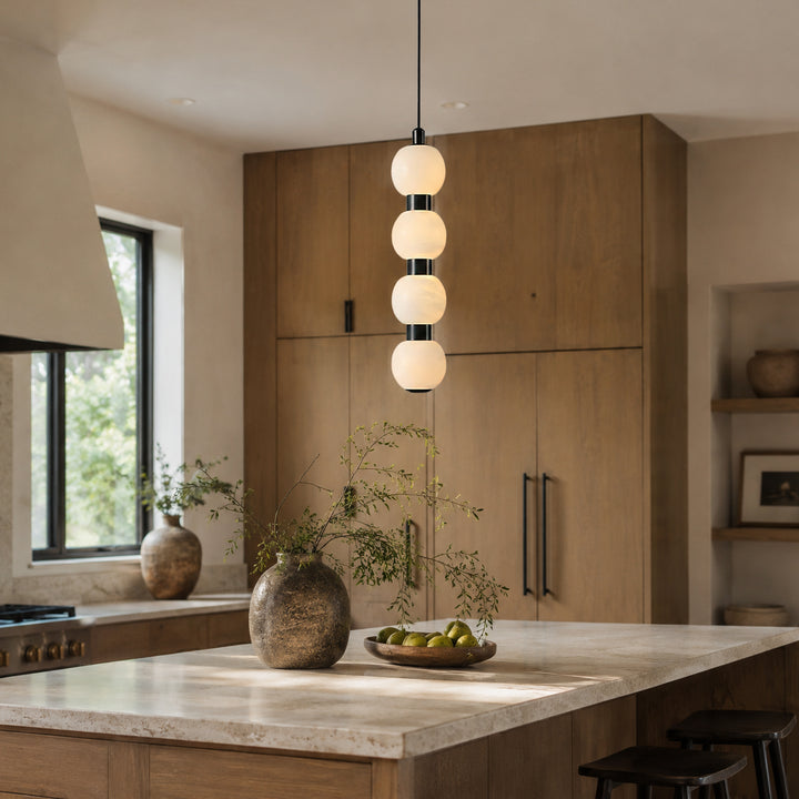 Cavelle Vertical Globe Pendant Lamp 7
