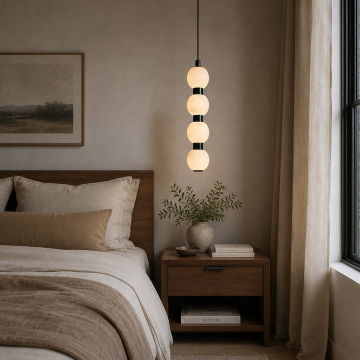 Cavelle Vertical Globe Pendant Lamp 8