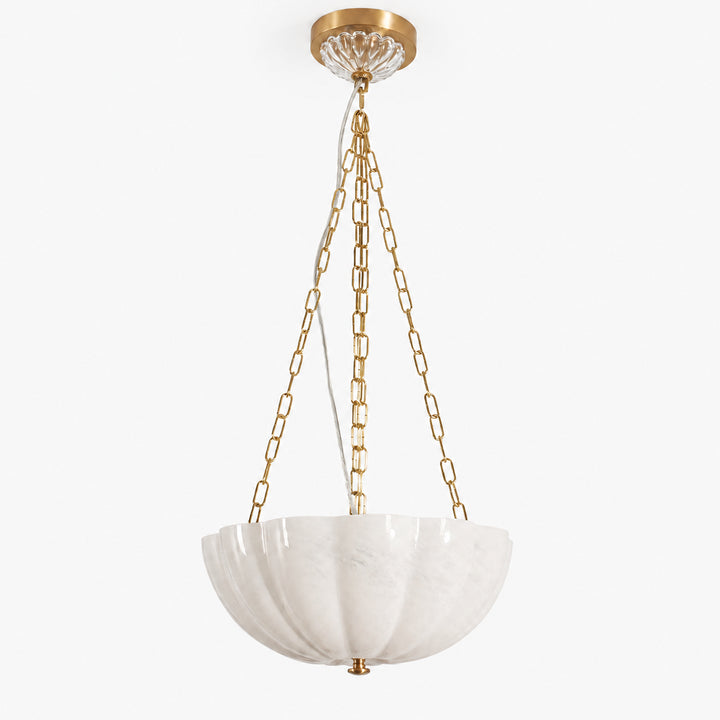 Cavelune Glass Bowl Chandelier 1