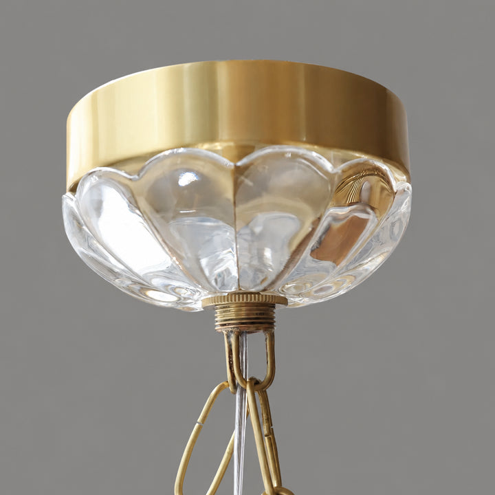 Cavelune Glass Bowl Chandelier 10