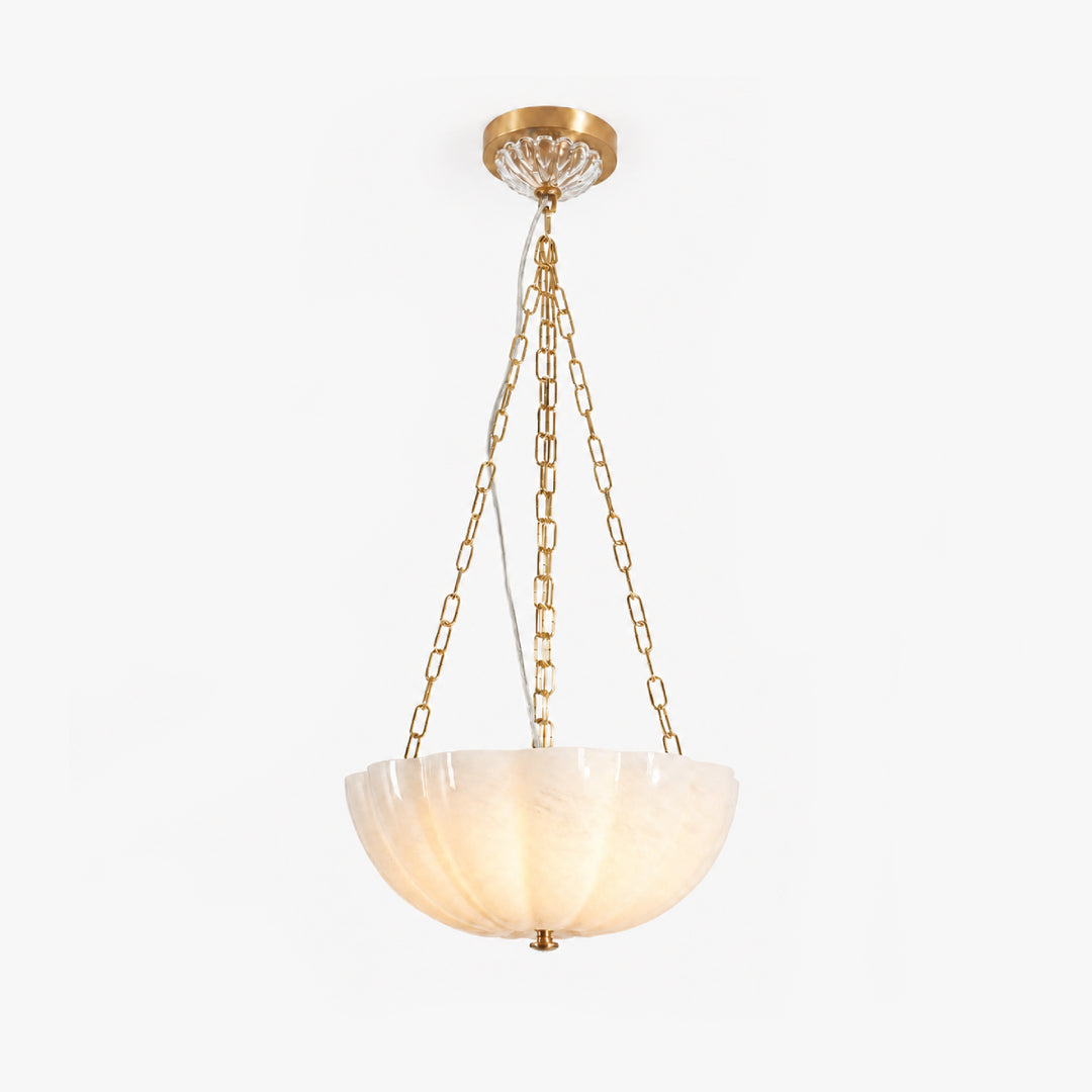 Cavelune Glass Bowl Chandelier 2