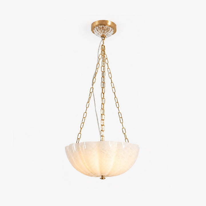 Cavelune Glass Bowl Chandelier 2