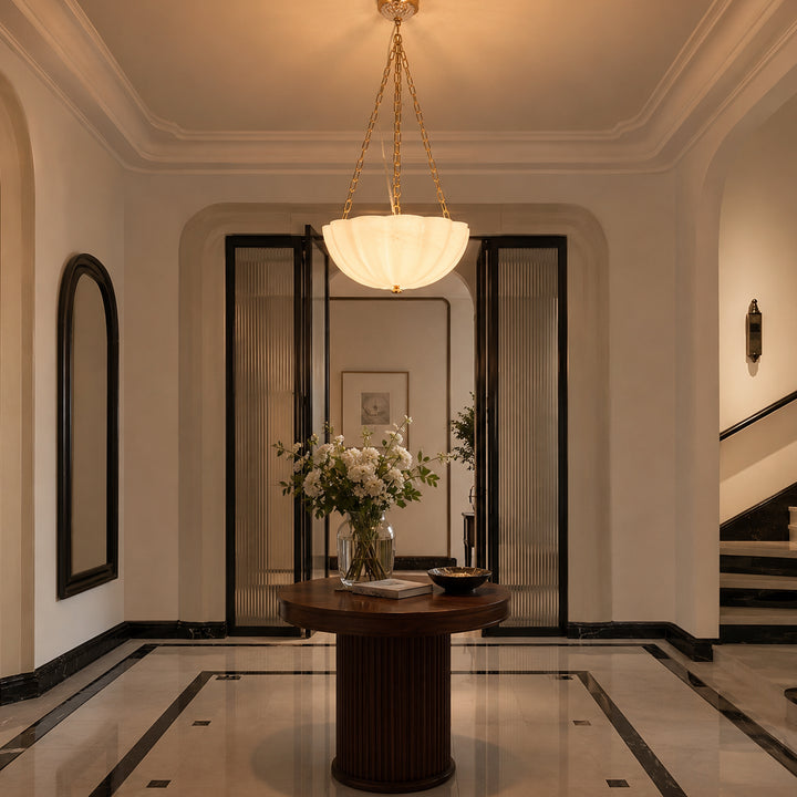 Cavelune Glass Bowl Chandelier 5