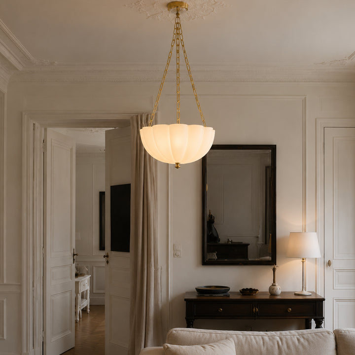 Cavelune Glass Bowl Chandelier 6