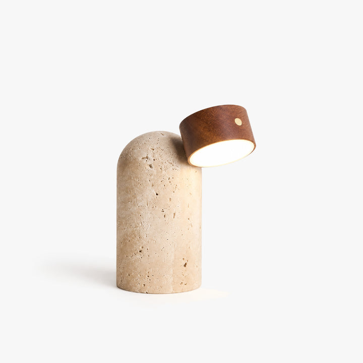 Caviren Travertine Table Lamp 11