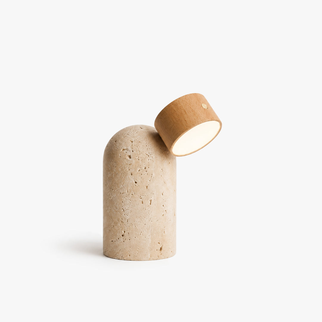 Caviren Travertine Table Lamp 12