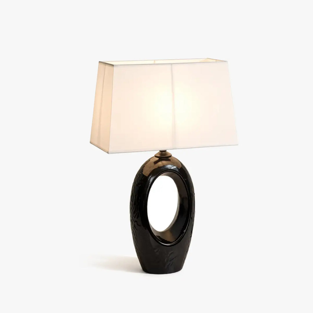 Cavo Black Ceramic Table Lamp 1