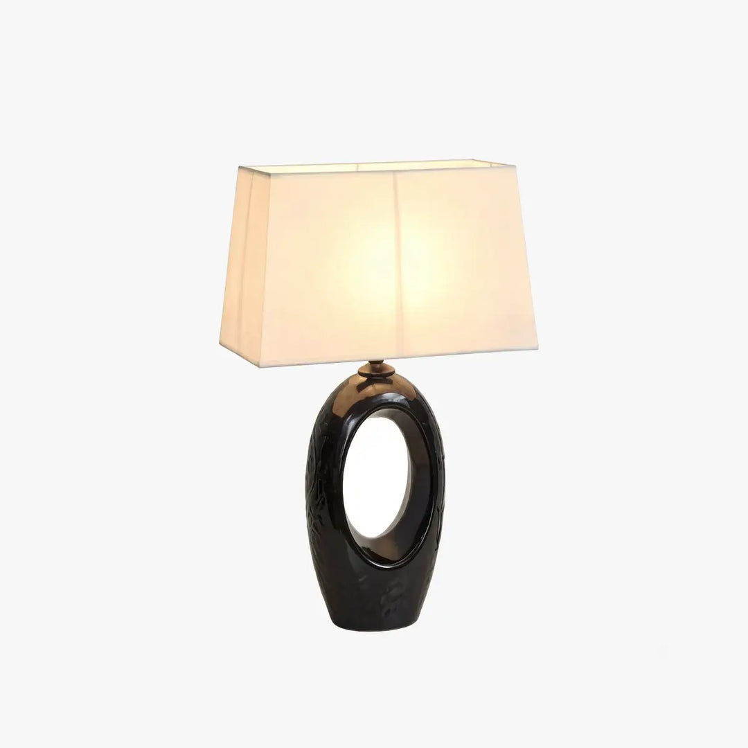 Cavo Black Ceramic Table Lamp 14