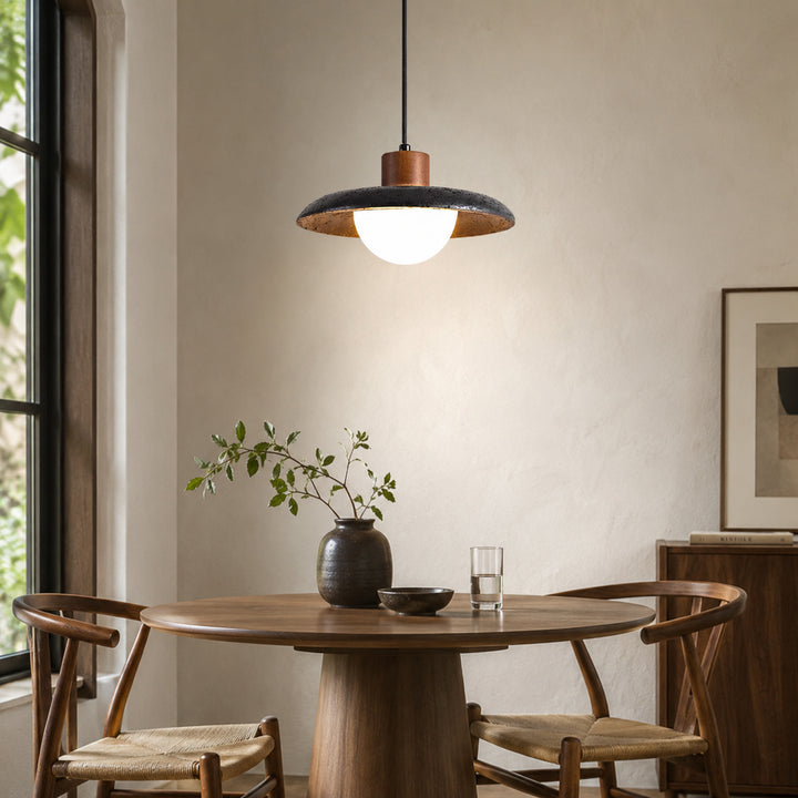 Cavreno Black Dome Pendant Light 3