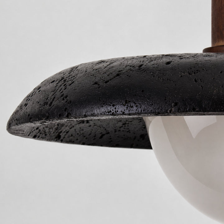 Cavreno Black Dome Pendant Light 9