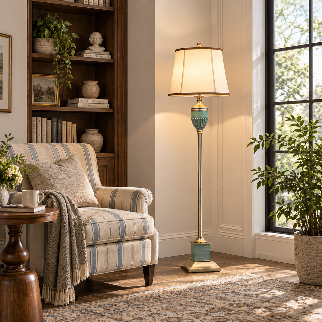 Cazden Tray Table Floor Lamp 10