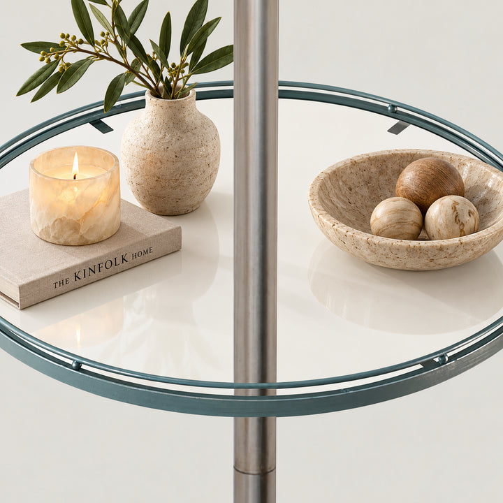Cazden Tray Table Floor Lamp 12