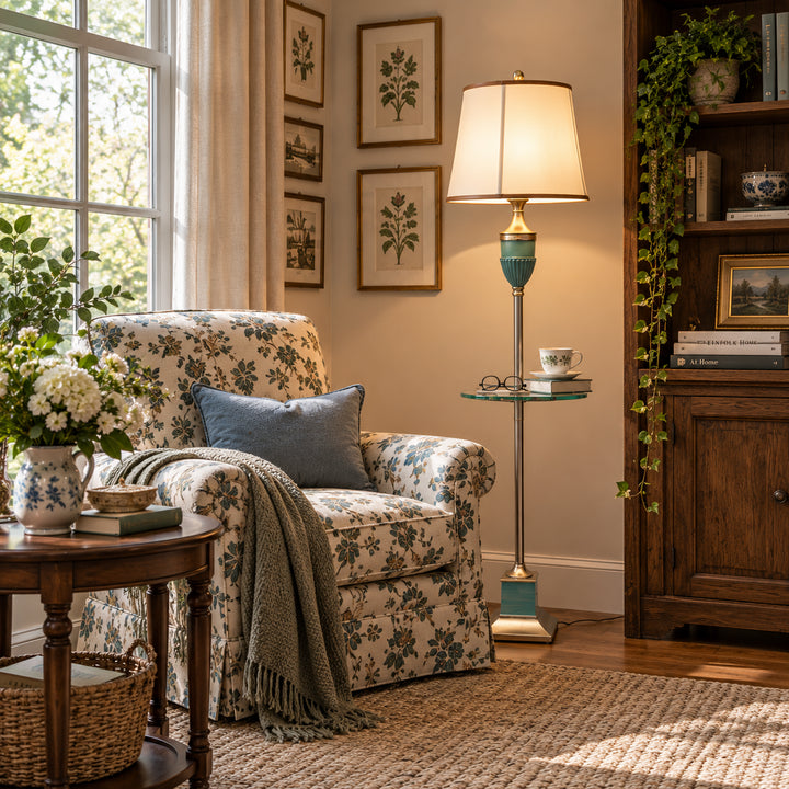 Cazden Tray Table Floor Lamp 3