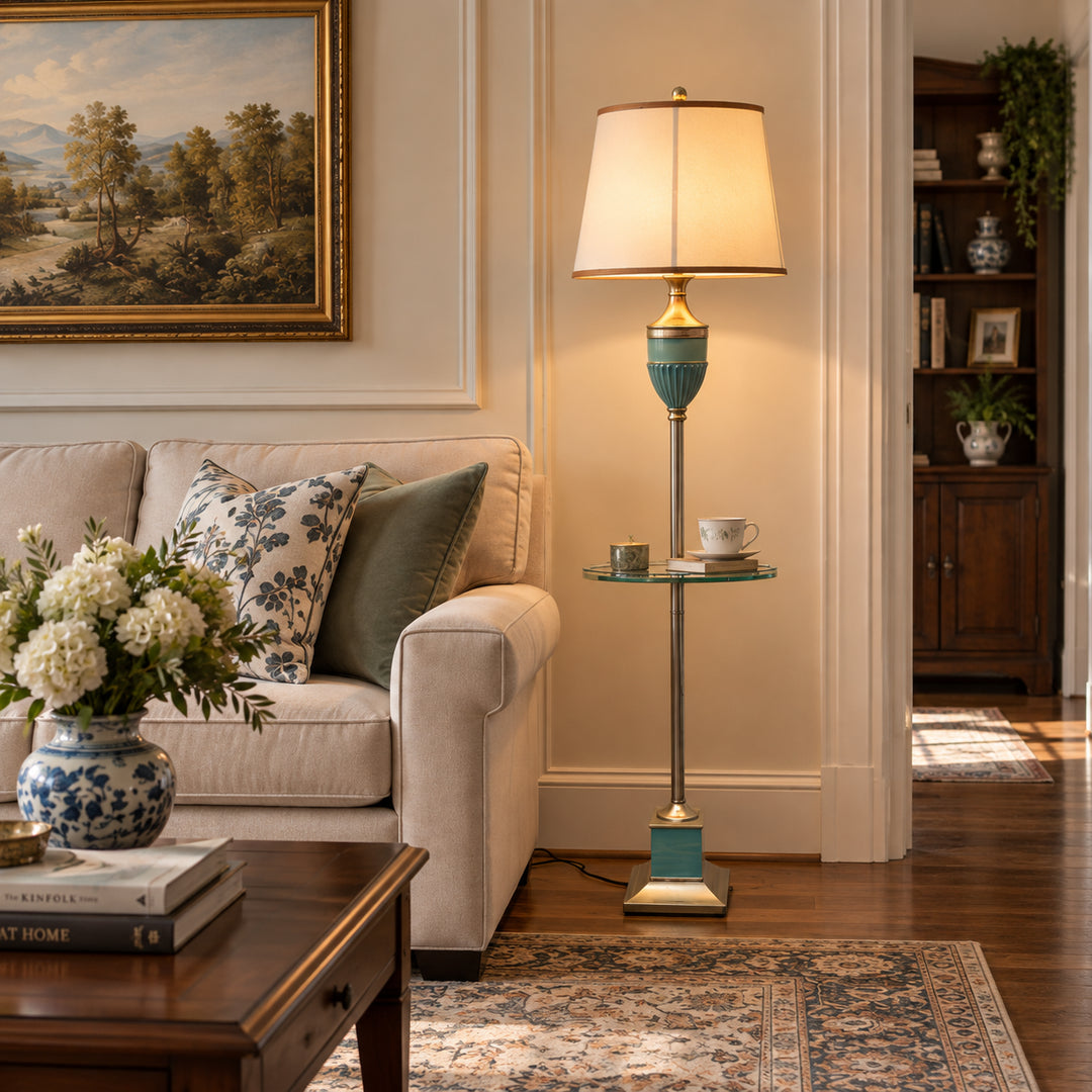 Cazden Tray Table Floor Lamp 8