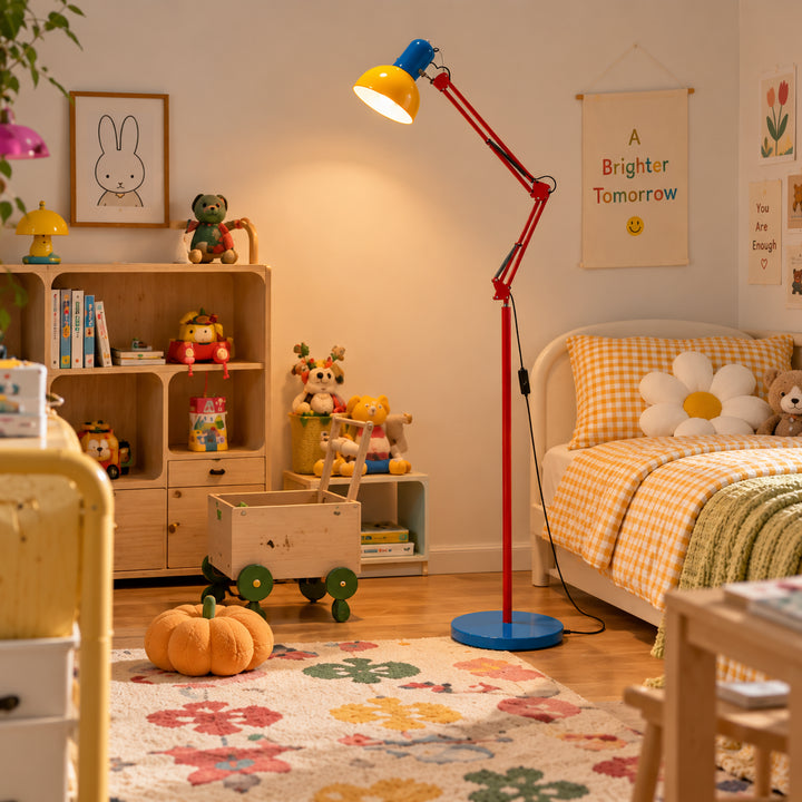 Cazvori Swing Arm Floor Lamp 5