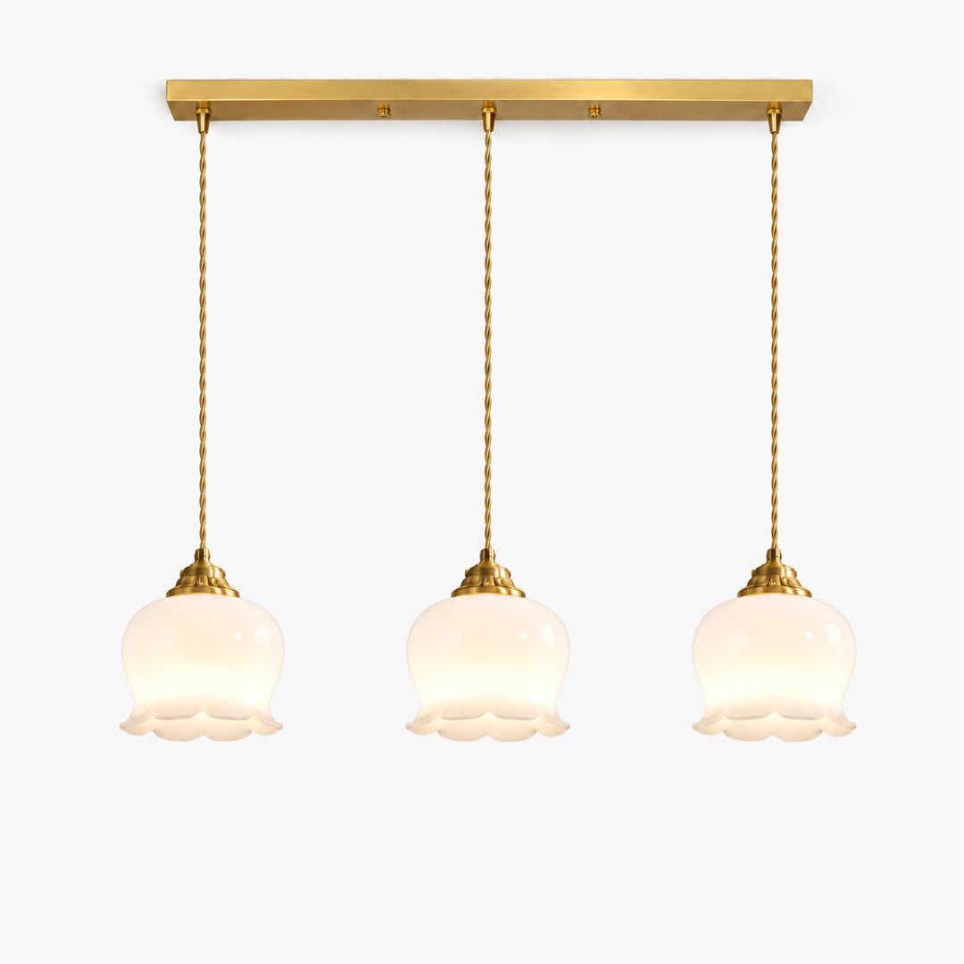 Celmorin Three Headed Long Chandeliers 6