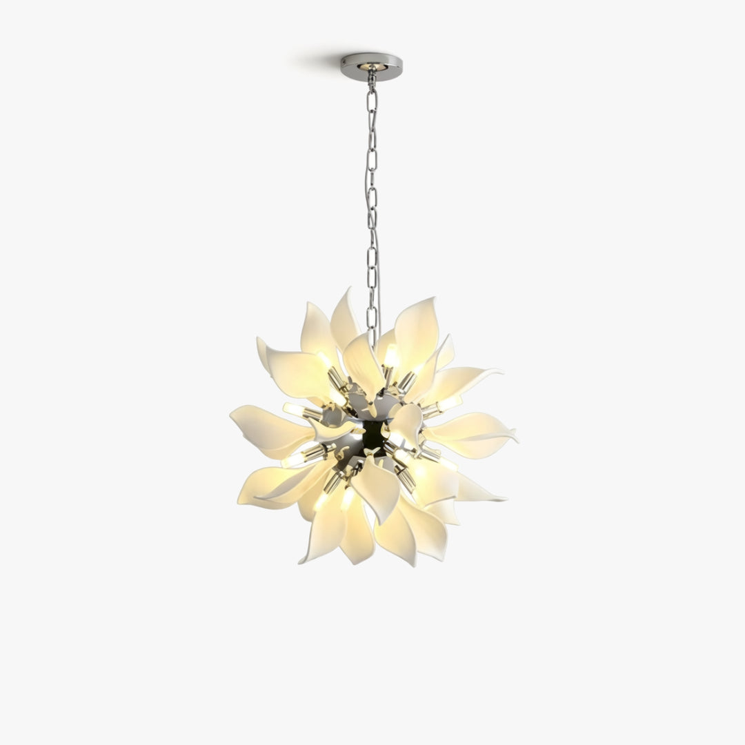 Ceramic Explosion Floral Chandelier 11