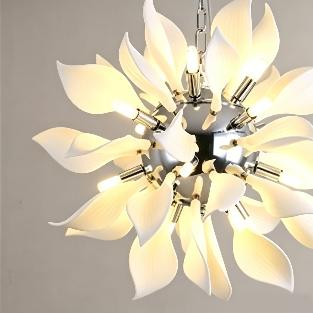 Ceramic Explosion Floral Chandelier 9
