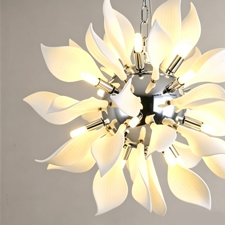 Ceramic Explosion Floral Chandelier 9