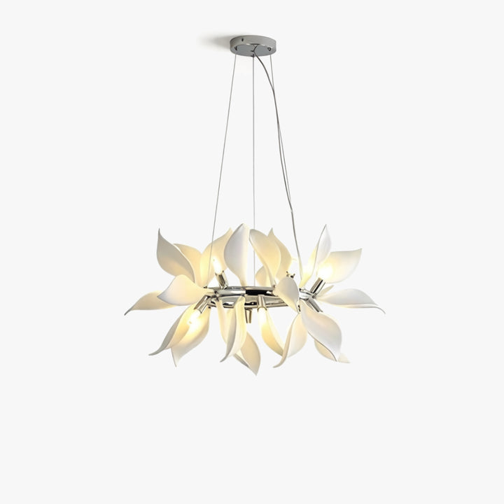 Ceramic Floral Petal Chandelier 2