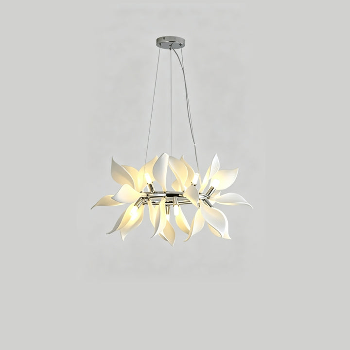 Ceramic Floral Petal Chandelier 7