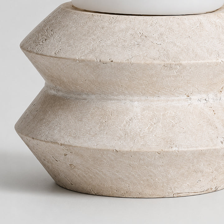 Cevrano Travertine Table Lamp 2