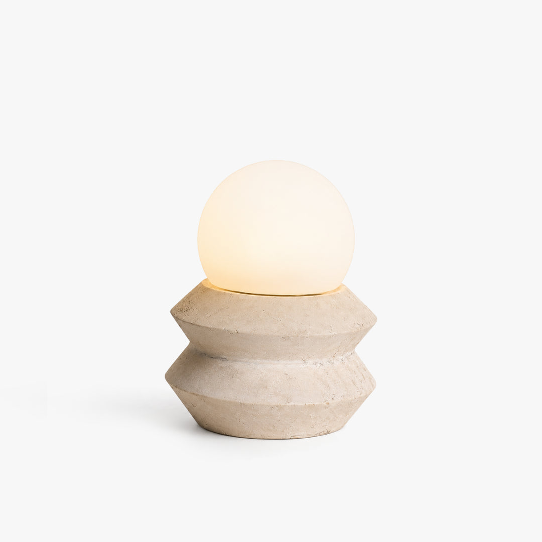 Cevrano Travertine Table Lamp 5