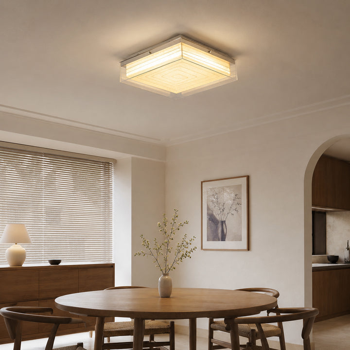 Cevrila Glass Cube Ceiling Lamp 4