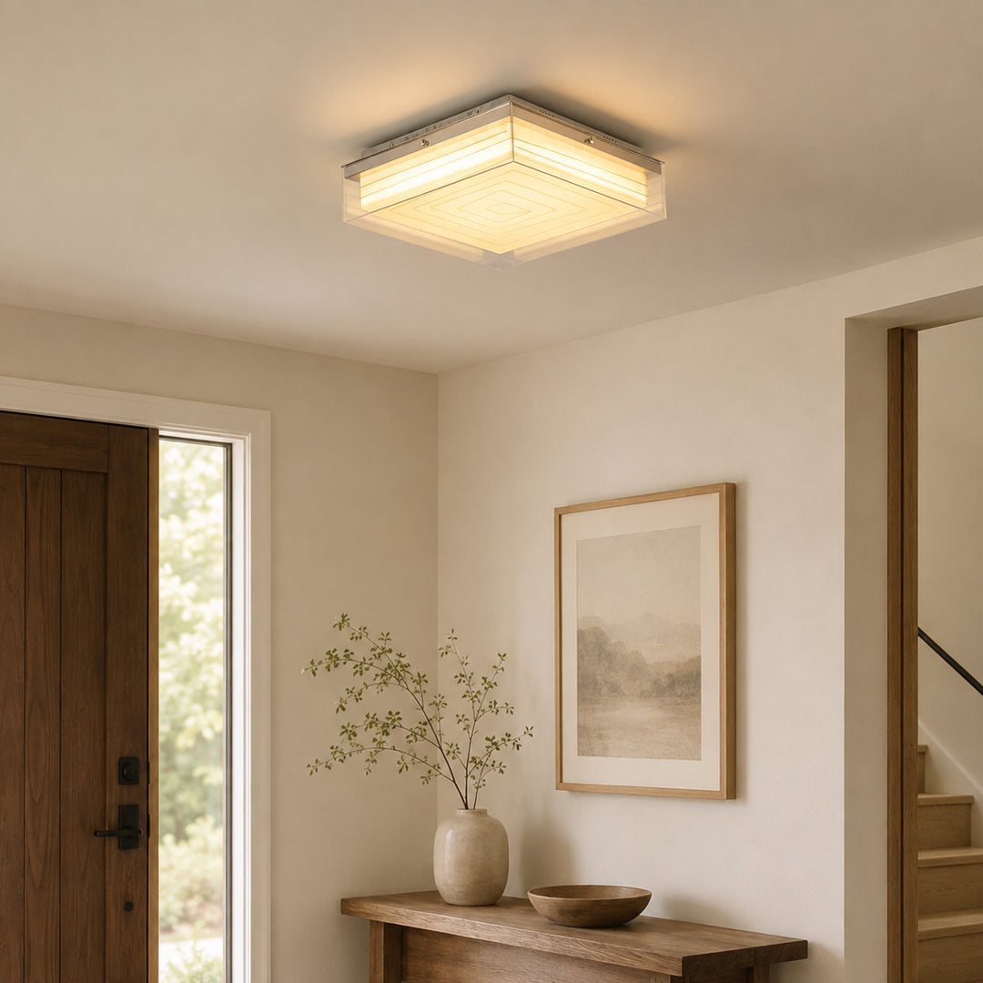 Cevrila Glass Cube Ceiling Lamp 6