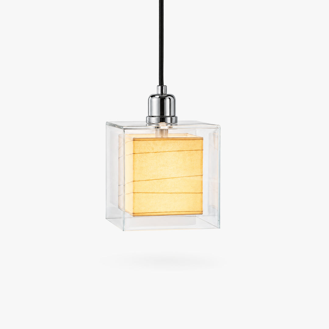 Cevrila Glass Cube Pendant Light 1