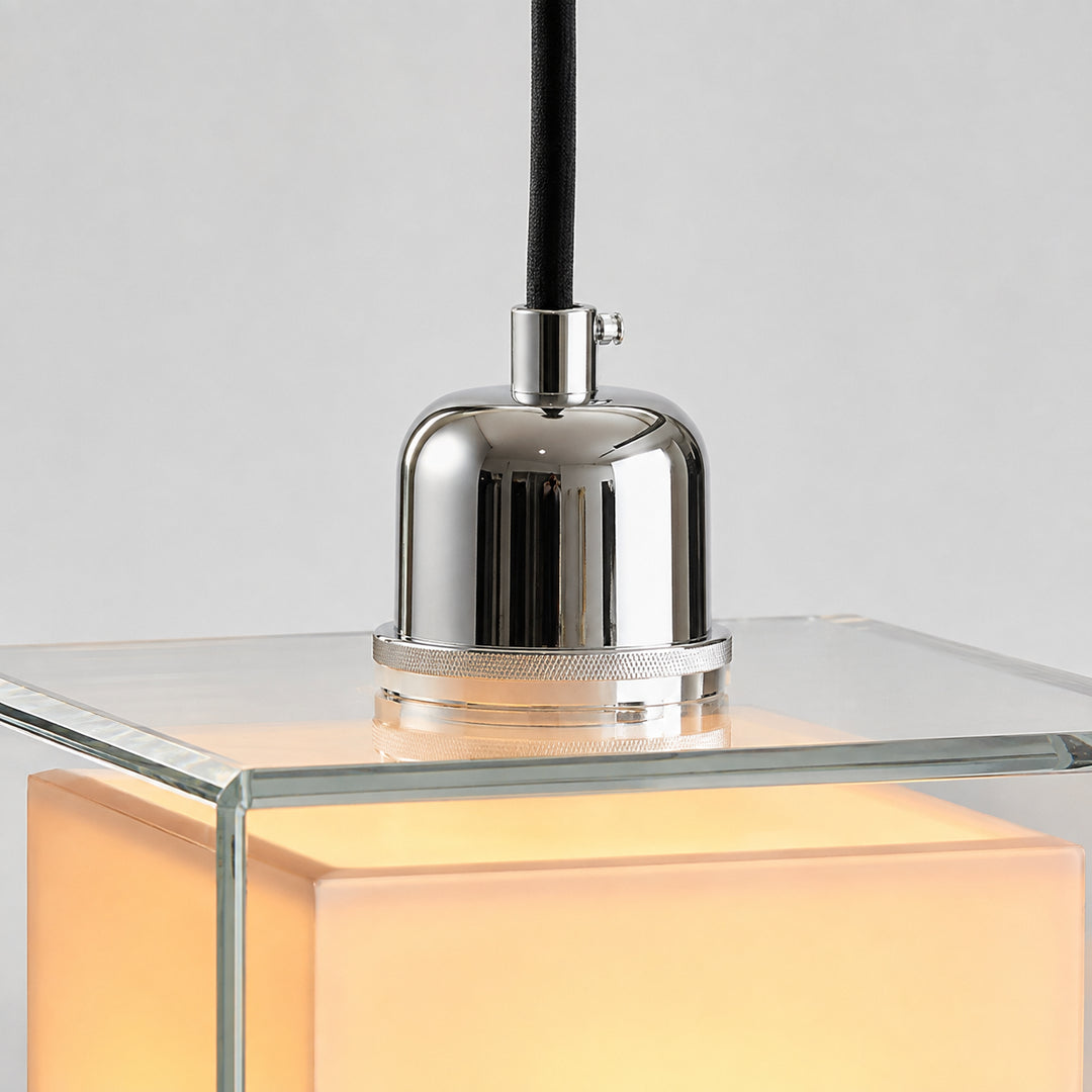 Cevrila Glass Cube Pendant Light 3